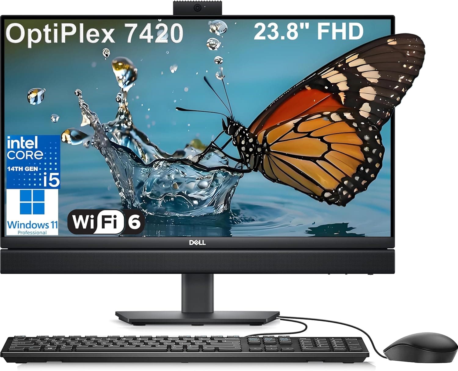 Dell 5410 AIO i5 12th Gen 8GB 256GB SSD + 1TB HDD