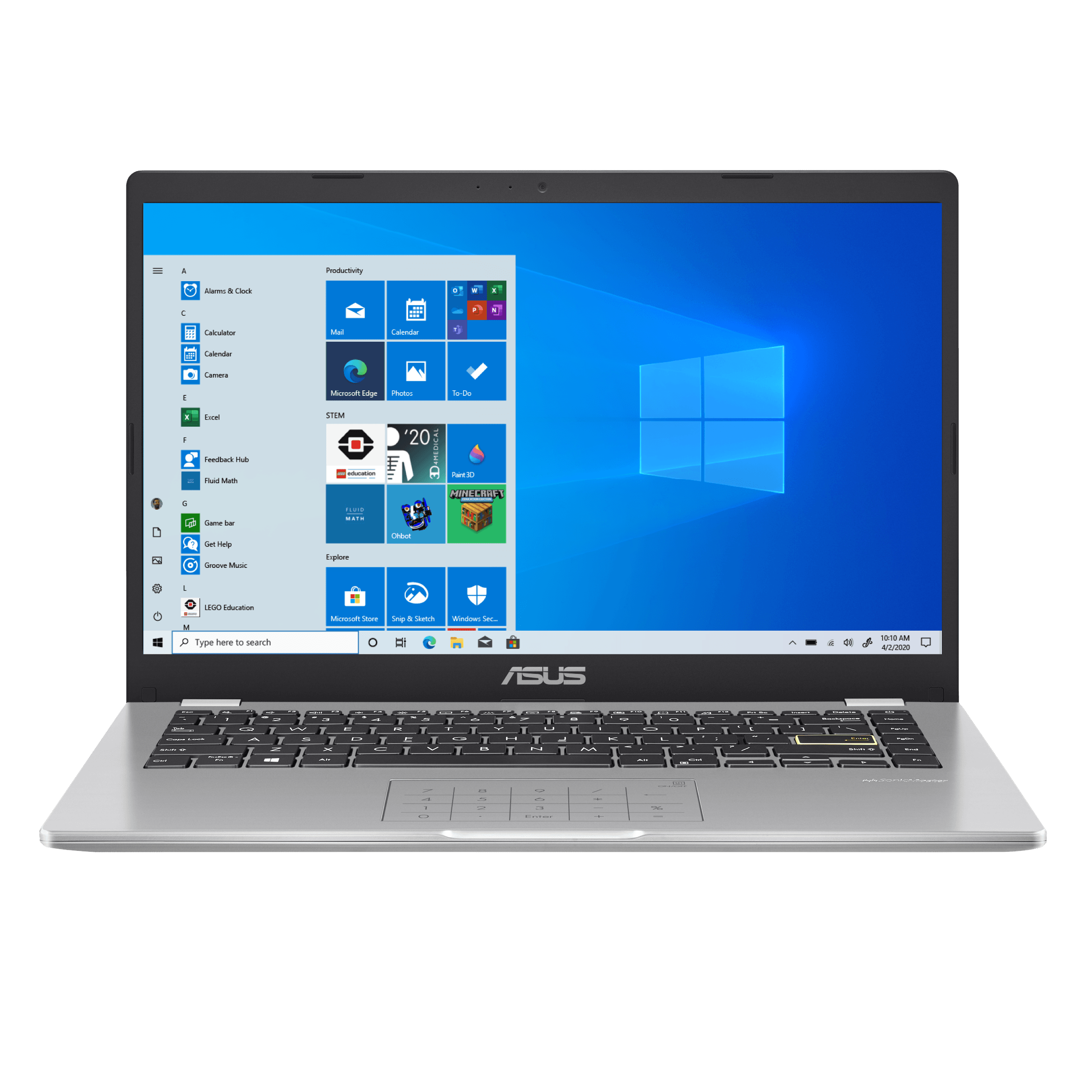 ASUS E410KA Celeron N4500 4GB 64GB SSD 14" FHD Windows 11